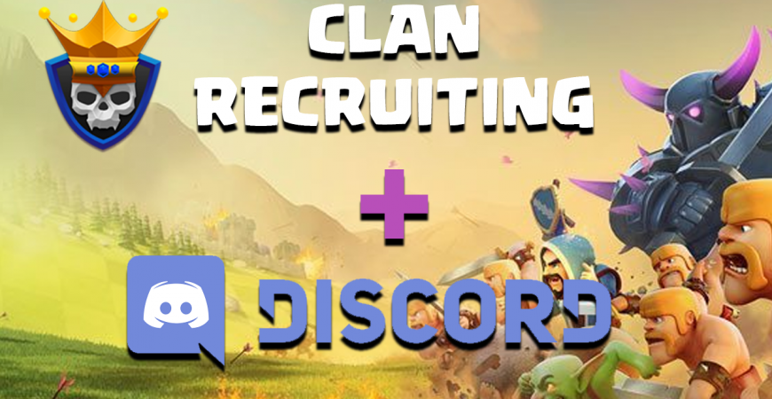 Huge Updates!  Clan Recruiting + Discord Integration