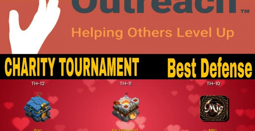 GAMERS OUTREACH CHARITY TOURNAMENT – Best Defense Winners