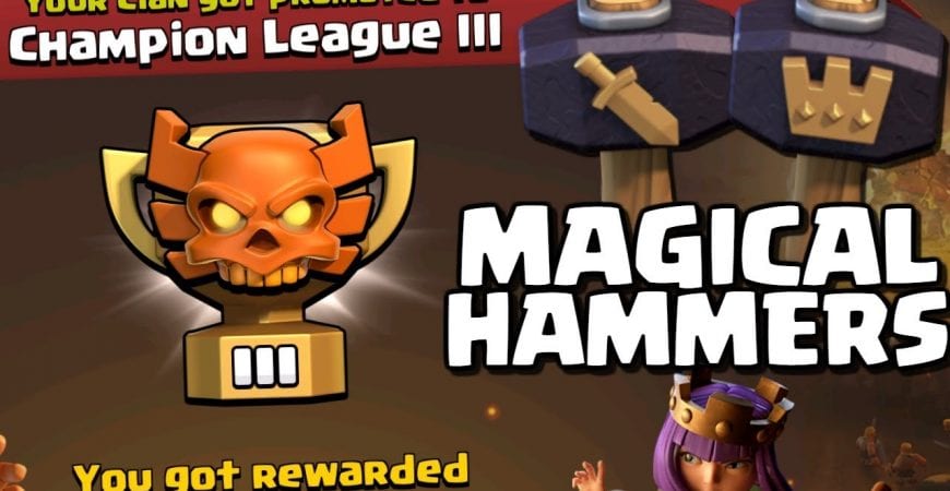 How to use the Magic Hammer in Clash of Clans