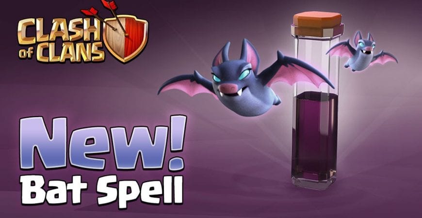 New BAT SPELL! Clash of Clans December Update!