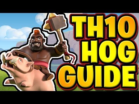 TH10 HOG RIDER ATTACKING GUIDE! – Hog Heaven Event
