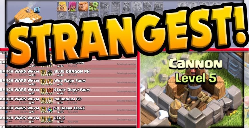NEW! BANNED! Clash of Clans STRANGE BUT TRUE