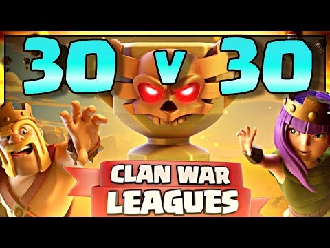 NEW 30v30 Clan War Leagues | Clash of Clans Update Sneak Peak