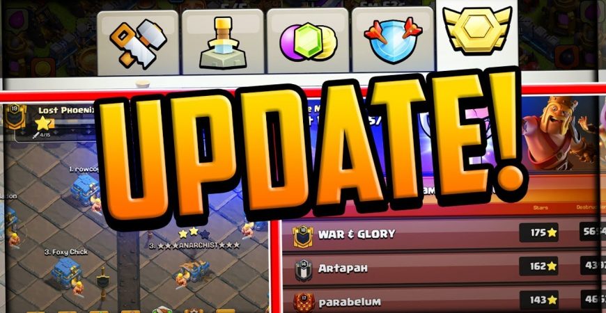 UPDATE – Clash of Clans Clan War League Changes and MORE!