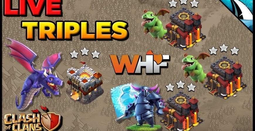 *LIVE TH 10 and 11 Hits* Start of the Undefeated Battle – WHF | Clash of Clans @CarbonFinGaming