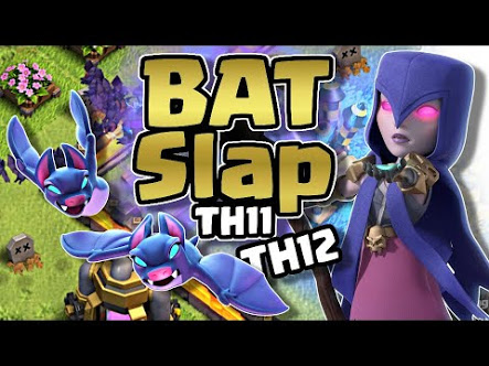 NEW BatSlap Attack will Spam Crush your TH11 and TH12 bases | Clash of Clans @EchoThruMe