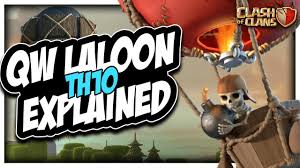 TH10 Queen Walk Lalo Guide | 3 star with Laloon | Clash of Clans @_CorruptYT