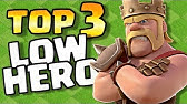 Top 3 BEST Low Hero Attacks for th9 @EchoThruMe