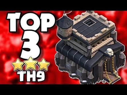 TOP 3 TH9 Attacks you have NEVER Seen in Clash of Clans @EchoThruMe