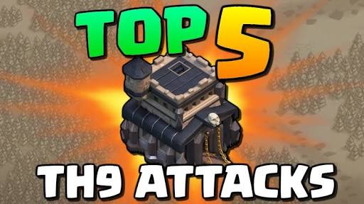 TOP 5 Best TH9 Attack Strategies in Clash of Clans! – YouTube @JudoSloth