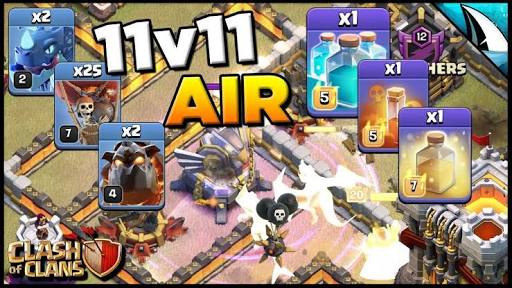 *Tripling TH 11 Through the AIR* EDrags & Lalo | Clash of Clans @CarbonFinGaming