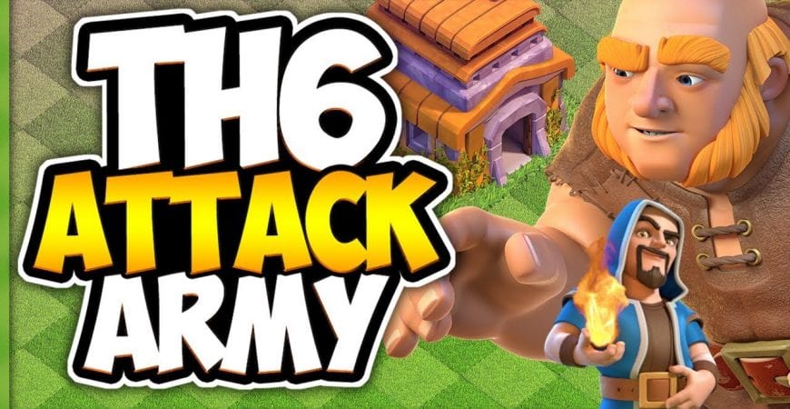 TH 6 Best Farming Strategy GIWI | Ultimate TH 6 Attack Strategy Guide | Clash of Clans @sargtraingaming