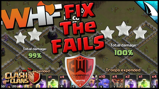 *Fix The Fails* WHF Fixing Th 10 & 11 Hits | Clash of Clans @CarbonFinGaming