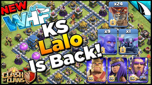 *KS Lalo is Back!* New WHF Merch – Live Attacks | Clash of Clans @CarbonFinGaming