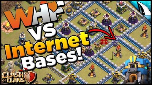 *WHF vs Internet Bases* How To Triple Common Bases | Clash of Clans @CarbonFinGaming