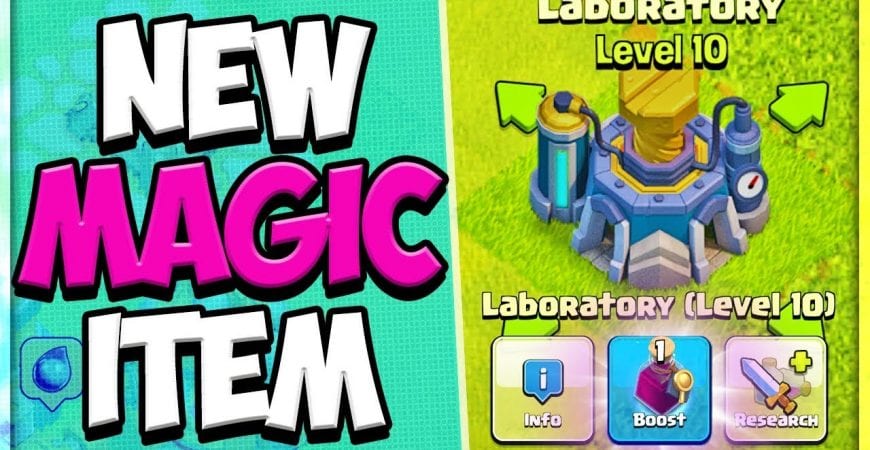 NEW Laboratory Potion Sneak Peek | Magic Hammer Cooldown | Clash of Clans @sargtraingaming
