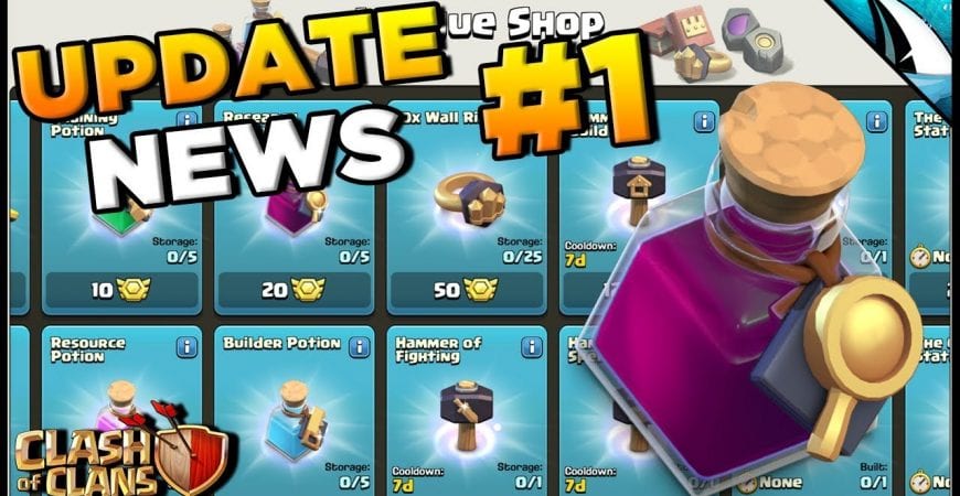 *UPDATE NEWS #1* New Research Potion! & More Changes | Clash of Clans @CarbonFinGaming