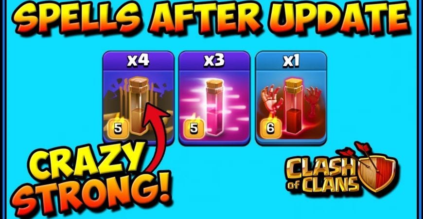 NEW EARTHQUAKE IS INSANE! Spells After Update CLASH OF CLANS @ClashCory