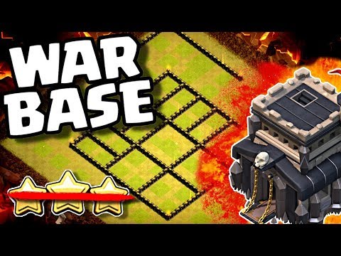 NEW TH9 War Base | Anti 3 Star Build Breakdown | Clash of Clans