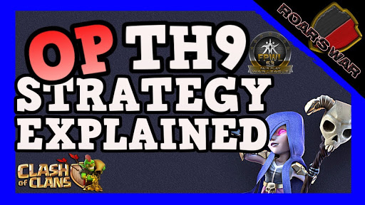 TH9’s Most OP Attack Strategy | Clash of Clans @RoarsWar