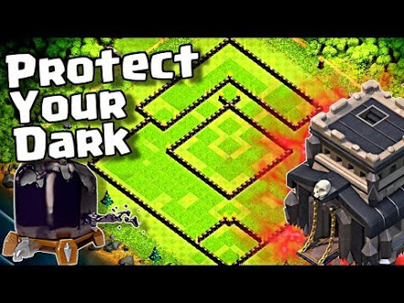 NEW TH9 Dark Elixir Protection Farming Base for 2019 in Clash of Clans @EchoThruMe @Real_Cpt_N3m0