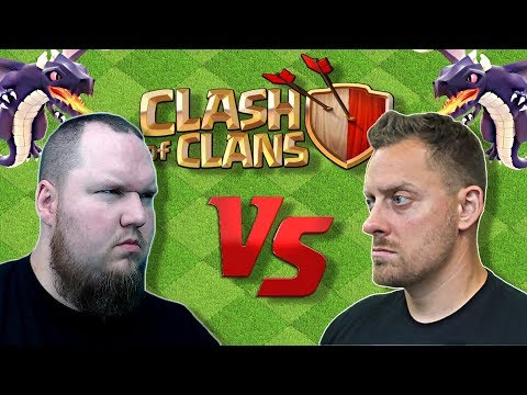 YouTuber Dragon Attack Challenge in Clash of Clans  @echothrume