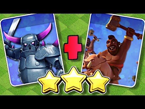 Pekka and Hogs come together to 3 Star in Clash of Clans @echothrume