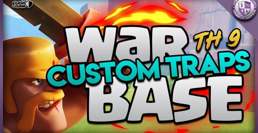 New Town Hall 9 War Base | Link Included  @real_cpt_n3m0