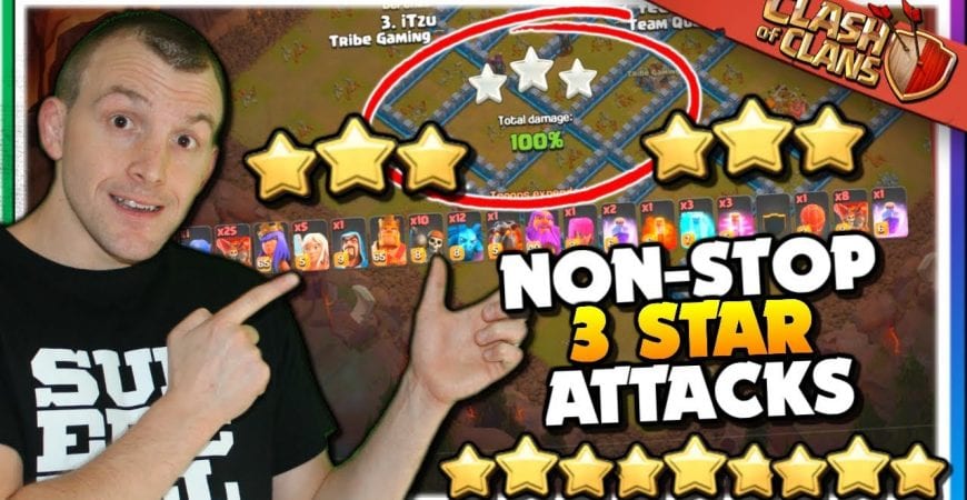 The Most Satisfying 3 Star Attacks in Clash of Clans!  @judosloth