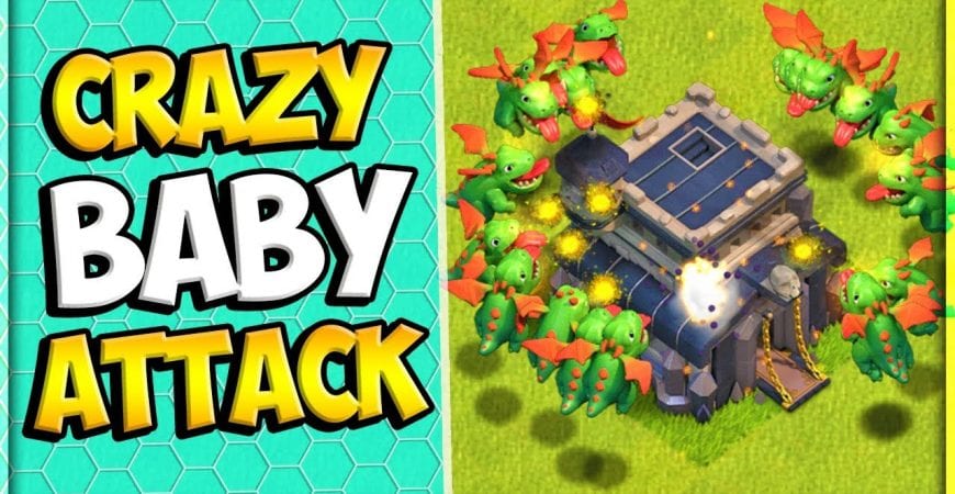 This Town Hall 9 Baby Dragon 3 Star Attack was Insane! | Baby Dragon Electro Dragon | Clash of Clans by Clash Attacks with Jo