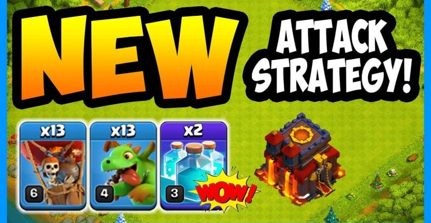 NEW TH10 ATTACK STRATEGY! Town Hall 10 | ELECTRONE MASS BABY LavaLoon by Clash with Cory