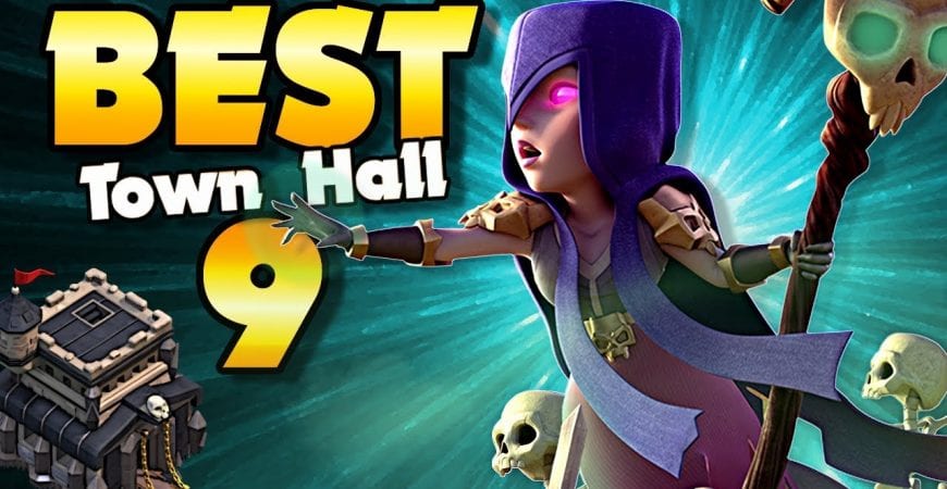 BEST Town Hall 9 Attacks in Clash by ECHO Gaming