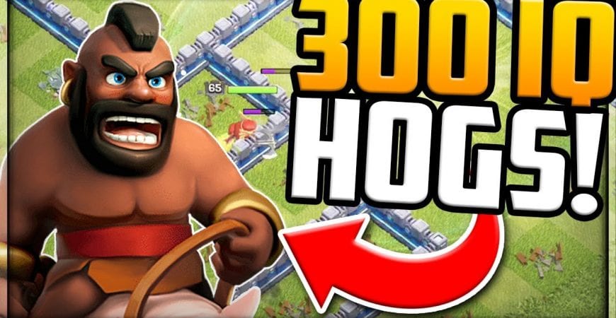 Do YOU Want 300 IQ Hog Riders? Clash of Clans Strategy by Galadon Gaming