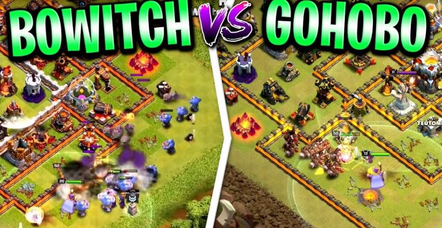 BOWITCH vs GOHOBO!? TH11 Let’s Play | Clash of Clans by Klaus Gaming