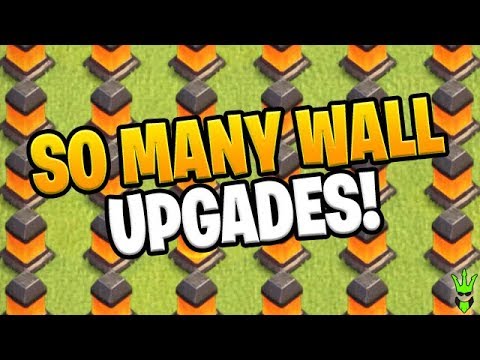 WALLS, WALLS, AND MORE WALLS! – Clash of Clans by Clash Bashing!!