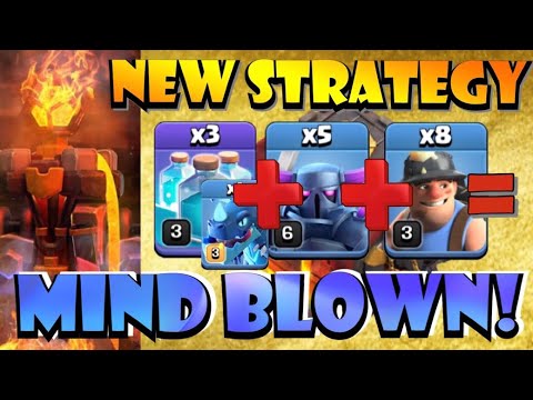 *NEW STRATEGY* TH10 Pekka Miner Electrone! This Will BLOW YOUR MIND! Best TH10 Attack Strategies by Clash with Eric – OneHive