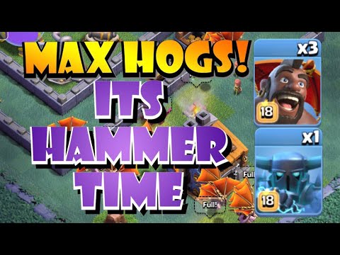 FINALLY HAVE MAX HOG GLIDERS! Its Time For HOG PEKKA! The Best BH9… by Clash with Eric – OneHive