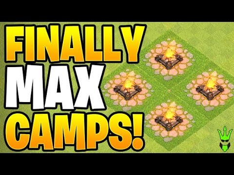 FINALLY MAXED ARMY CAMPS & SLEEPY HEROES! – Clash of Clans by Clash Bashing