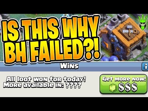 IS THIS WHY BUILDER HALL FAILED? – Clash of Clans by Clash Bashing!!