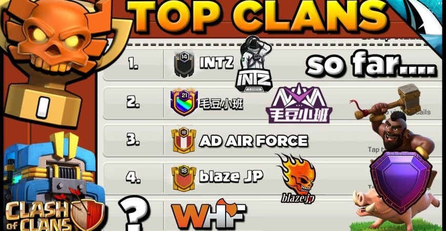 *CAN WHF MAKE IT??* Top Clans In August Champs I CWL (so far) + Legend Hits | Clash of Clans by CarbonFin Gaming