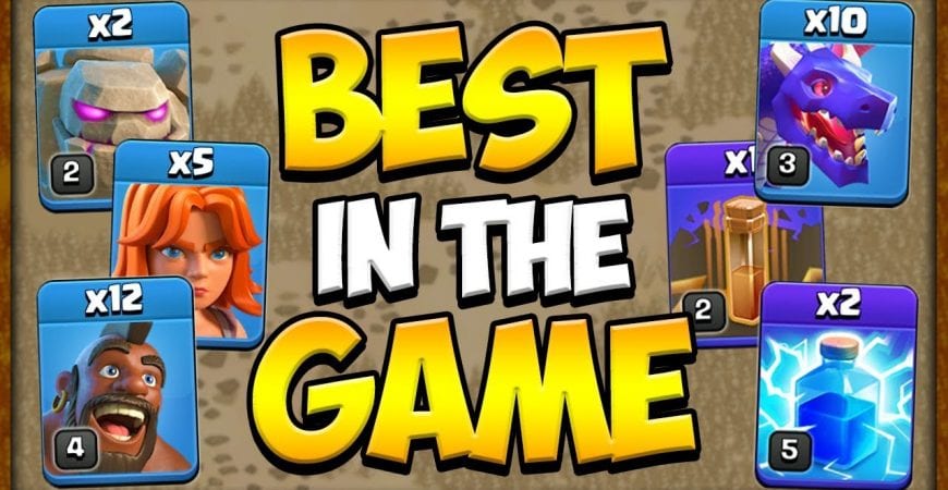 Best 2 Armies to 3 Star Every Town Hall 8 Base in Clash of Clans | Clan War Attack Strategy Guide by Clash Attacks with Jo
