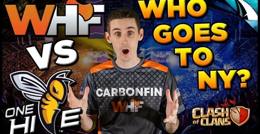*MOST IMPORTANT WAR EVER!!* WHF vs OneHive – WINNER GOES TO NEW YORK!! | Clash of Clans by CarbonFin Gaming