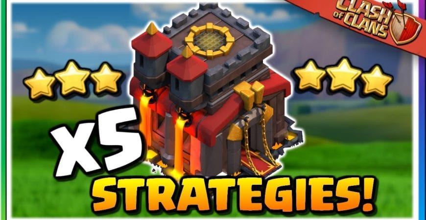 FIVE Top Level TH10 Attack Strategies | Clash of Clans by Judo Sloth Gaming