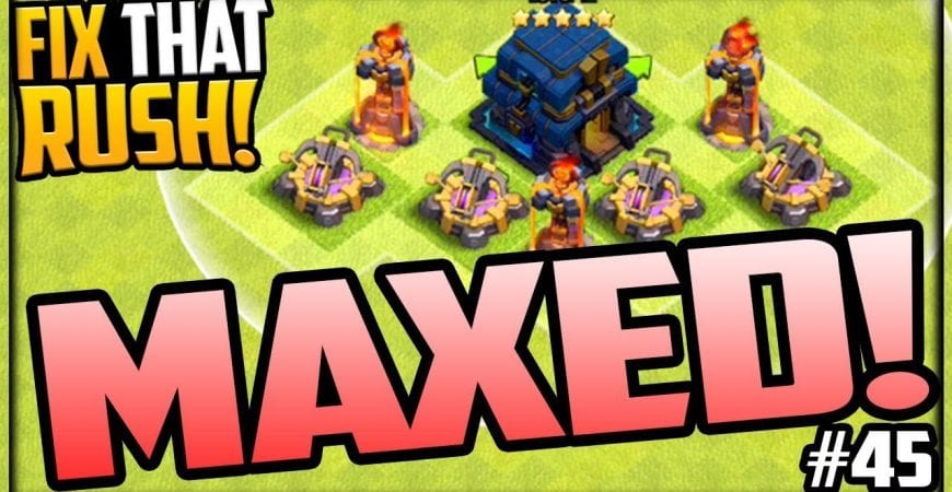 MAX Troops, MAX Bases, MAX Loot! Clash of Clans Fix That Rush #45 by Galadon Gaming