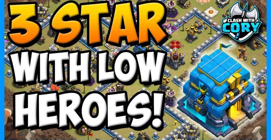 EASY 3 STAR TH12 WITH LOW LEVEL HEROES! TOWN HALL 12 ATTACK STRATEGY CLASH OF CLANS COC by Clash with Cory