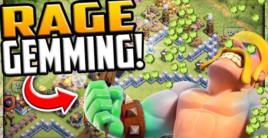 RAGE GEM to MAX! Clash of Clans Fix That Rush Episode 40! by Galadon Gaming