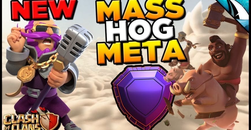 *NEW* Grand Warden Skin & MASS HOG ATTACK STRATEGY in LEGENDS | Clash of Clans by CarbonFin Gaming