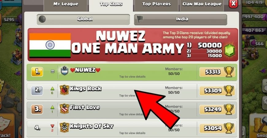 India’s Best Pusher | Ft. Nuwez – Clash of Clans by Sumit 007