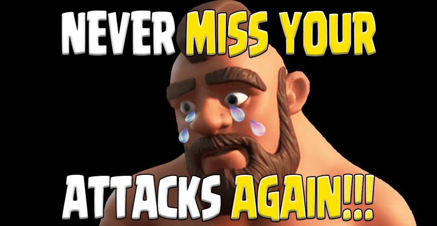 Never miss your WAR ATTACKS AGAIN!! | Clash of Clans