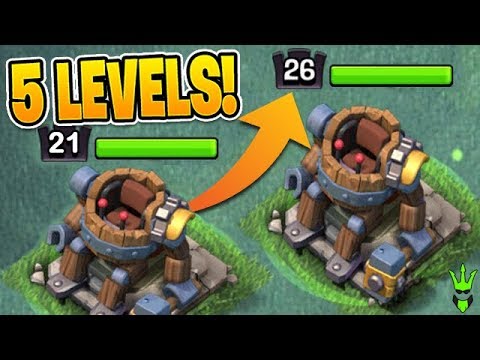UPGRADING THE BATTLE MACHINE 5 TIMES IN 1 EPISODE! – Clash of Clans by Clash Bashing!!